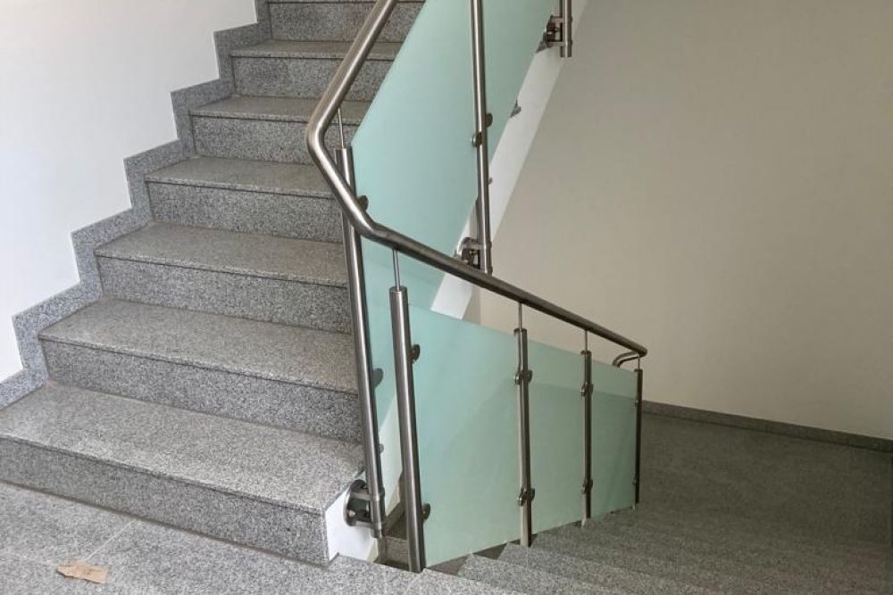 Aluminium-Innen-Treppe